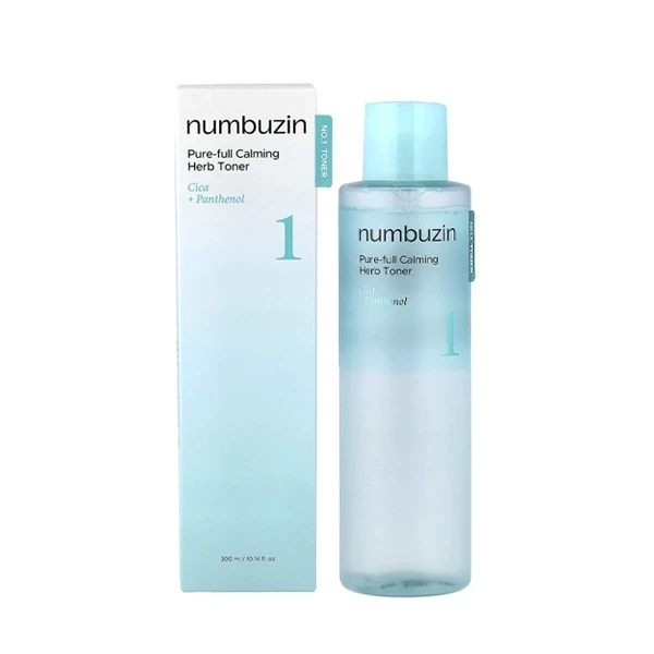 Numbuzin No.1 Pure-Full Calming Herb Toner-300ml