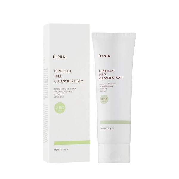 Iunik Centella Mild Cleansing Foam-120ml