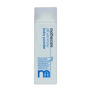 Mothercare All We Know Baby Powder-125g