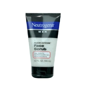 Neutrogena Men Razor Defense Face Scrub-124ml