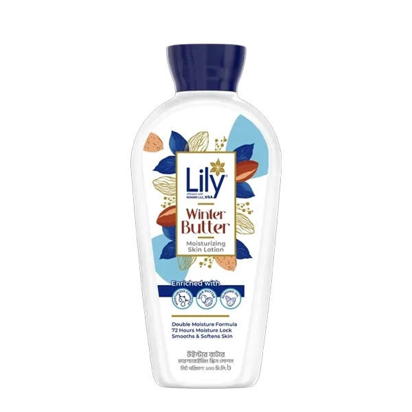 Lily Winter Butter Moisturizing Skin Lotion-200ml