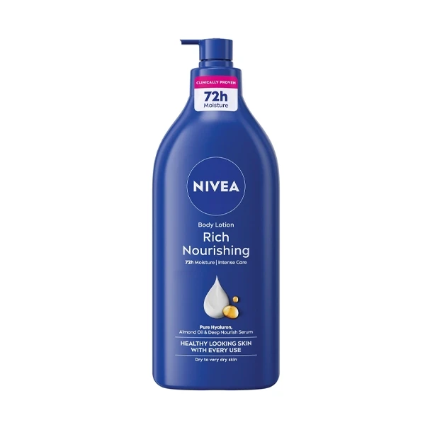 Nivea Body Lotion for Dry to Very Dry Skin Rich Nourishing-625ml