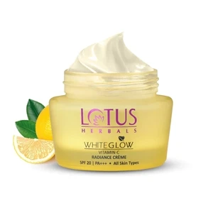 Lotus Herbals Whiteglow Vitamin-C Radiance Crème SPF-20 50g