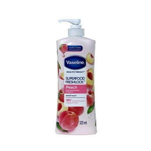 Vaseline Super Food Fresh Look Peach Body Lotion-320ml