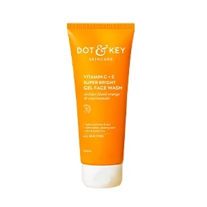 Dot & Key Vitamin C + E Gel Face Wash for Glowing Skin-100ml