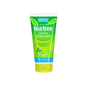 Beauty Formulas Tea Tree Exfoliating Facial Wash-150ml