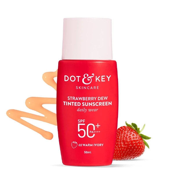 Dot & Key Tinted Sunscreen Spf 50+ Pa++++ 02 Warm Ivory