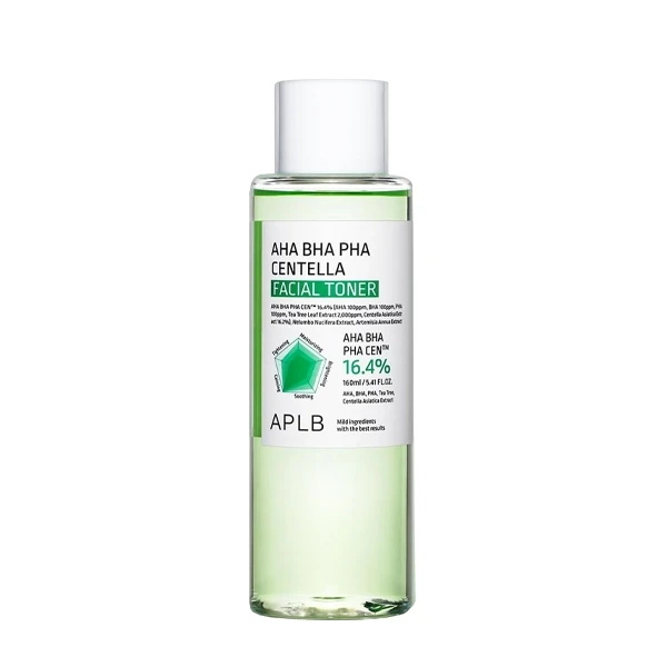 Aplb Aha Bha Pha Centella Facial Toner-160ml