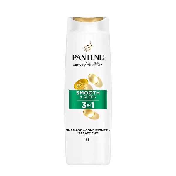 Pantene Active Nutri Plex Smooth & Sleek 3in1 Shampoo Conditioner-400ml