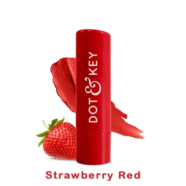 Dot & Key Barrier Repair Hydrating Lip Balm SPF 50-Strawberry Red