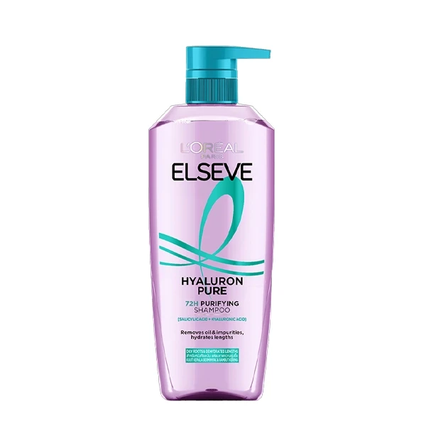 Loreal Hyaluron Pure 72H Purifying Shampoo-620ml