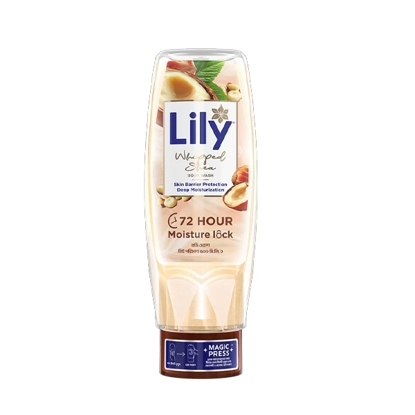 Lily Whipped Shea Body Wash-500ml