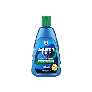 Selsun Blue Extra Moisturizing Anti Dandruff Shampoo-200ml