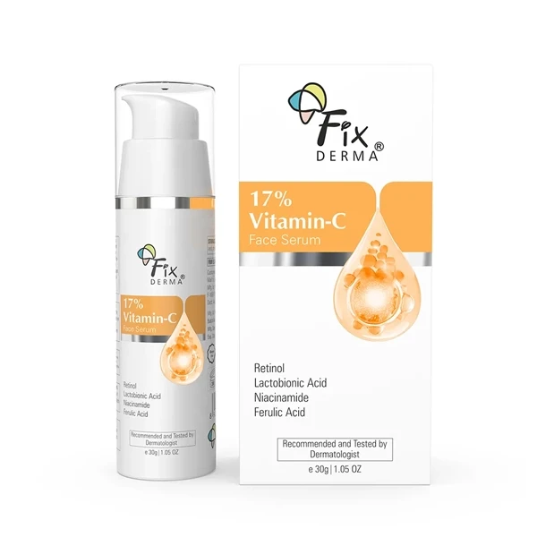 Fixderma 17% Vitamin C Face Serum-30g