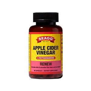 Bragg Renew Apple Cider Vinegar Capsules - 90 Capsules