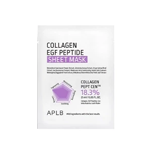 Aplb Collagen EGF Peptide Sheet Mask-25ml