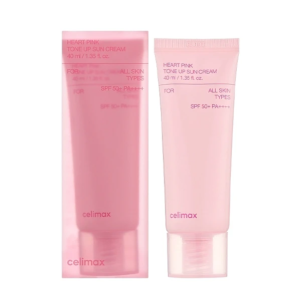 Celimax Heart Pink Tone Up Sun Cream SPF50+ PA++++