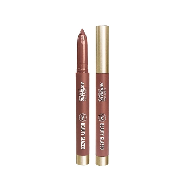 Beauty Glazed Long Stay Automatic Lip Crayon B102 Dark Brown