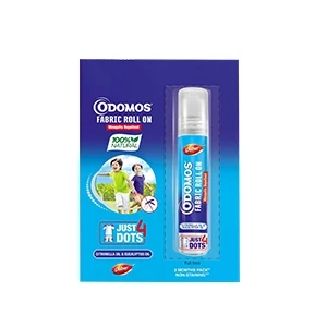 Odomos Fabric Roll On Mosquito Repellant - 8ml