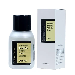 Cosrx Advanced Snail 92 All In One Cream 50g & Mucin Power Essence 30ml