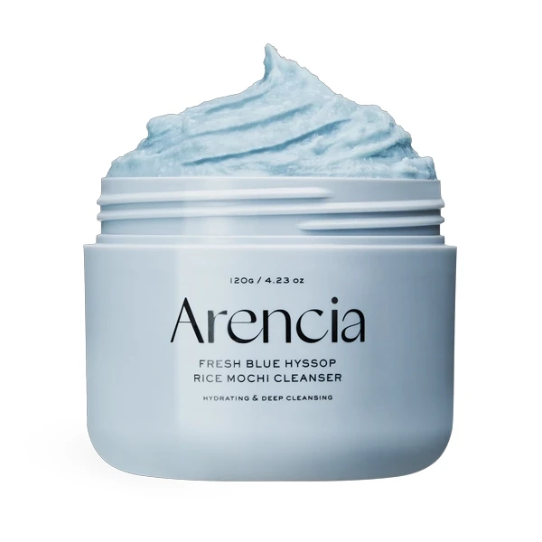 Arencia Blue Hyssop Rice Mochi Cleanser-120g