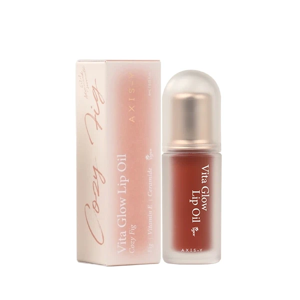 Axis y Vita Glow Lip Oil Cozy Fig-4.5g
