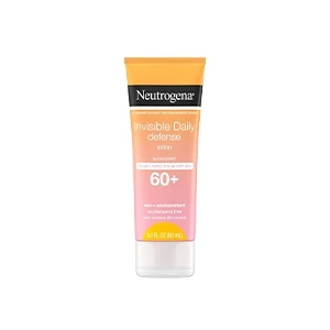 Neutrogena Invisible Daily Defense Sunscreen Lotion Spf 60+