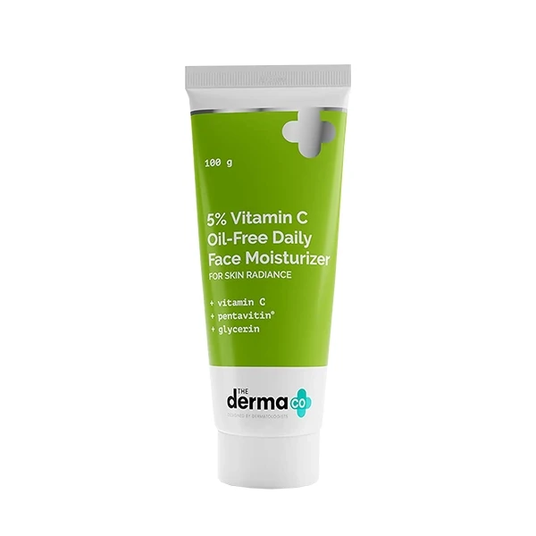 The Derma Co 5% Vitamin C Oil Free Daily Face Moisturizer-100g