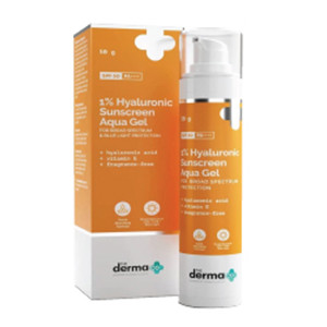 The Derma Co 1% Hyaluronic Sunscreen Aqua Gel-50gm
