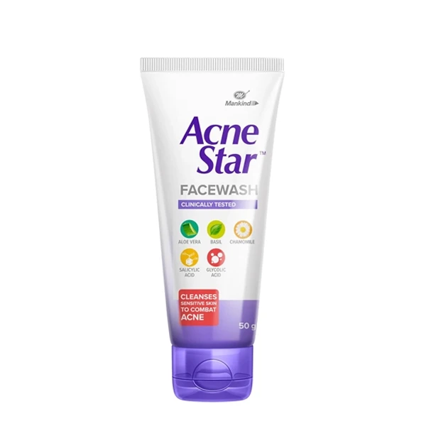 Acne Star Face Wash-50g