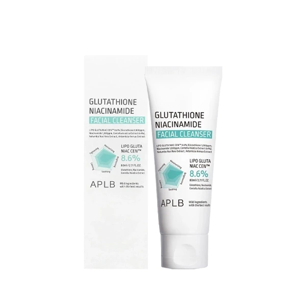 Aplb Glutathione Niacinamide Facial Cleanser-80ml